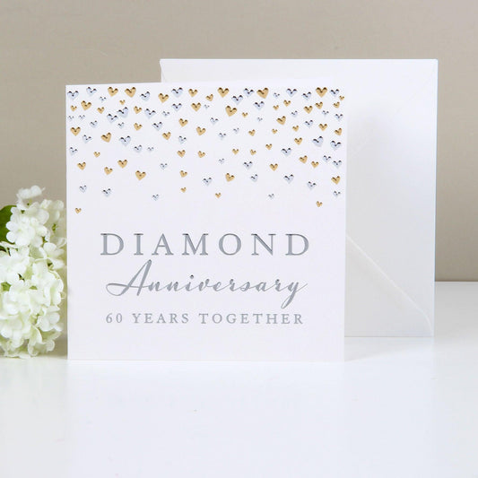 Amore Deluxe Card - Anniversary- Diamond