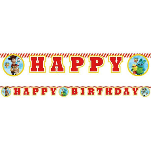 Toy Story 4 Birthday Letter Banner