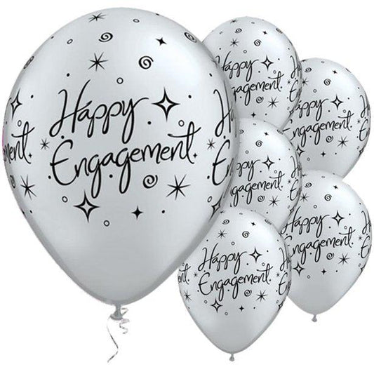 Engagement Elegant Latex Sparkles Balloons - 11"