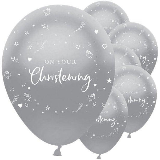 On Your Christening Balloons - 11" Latex