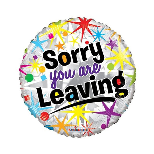 Sorry you are leaving Balloon - 18" Foil